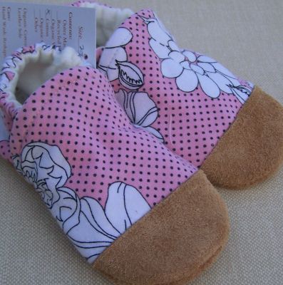 Pink Black Dot Floral, Ready to Ship, sz 18-24m Pink Black Dot Floral, Ready to Ship, sz 18-24m