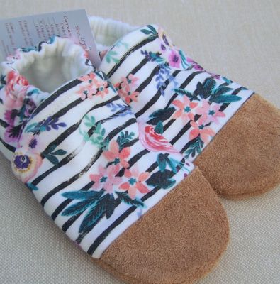 Black/White Stripe Floral, Ready to Ship, sz 4T Black/White Stripe Floral, Ready to Ship, sz 4T