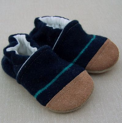 Navy/Aqua Stripe 2, sz 12-18m Navy/Aqua Stripe 2, sz 12-18m