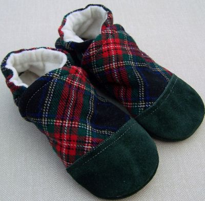 Green Tartan Plaid, sz 12-18m Green Tartan Plaid, sz 12-18m
