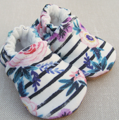Black/White Stripe Floral, Ready to Ship, sz 3-6m Black/White Stripe Floral, Ready to Ship, sz 3-6m