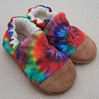 Dark Rainbow Tie Dye, ORGANIC