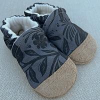 Corvid Floral Damask, ORGANIC